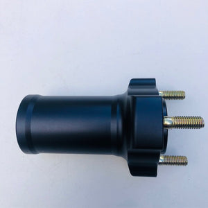 Pair Oke BLACK 75mm Long Wheel Hub with 17mm Bearings