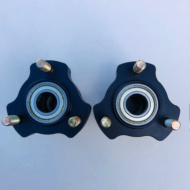 Oke BLACK 55mm Long Wheel Hub with 17mm Bearings