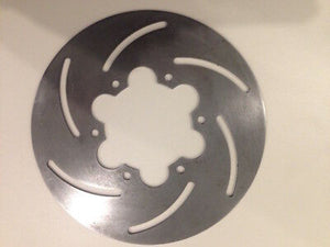 Oke 200dia x 3mm Slotted Drift Trike / Kart Steel Brake Disc