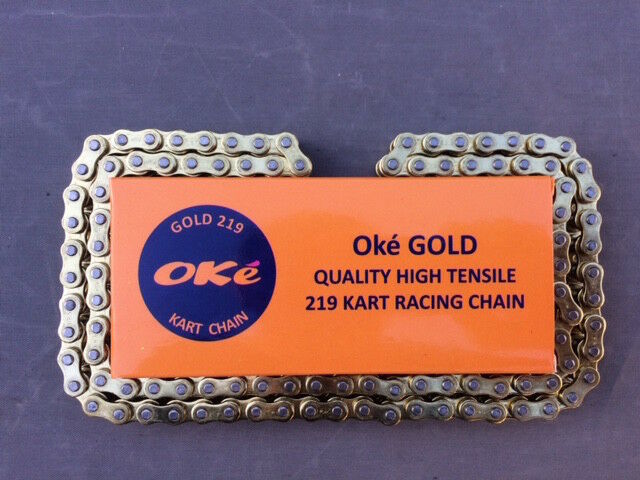 114 Link 219 Go Kart Chain Oke GOLD - BEST PRICE/QUALITY