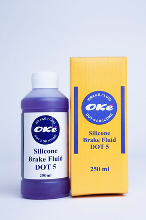 Oke 250ml Tony Kart/Kelgate DOT 5 Silicone Brake Fluid