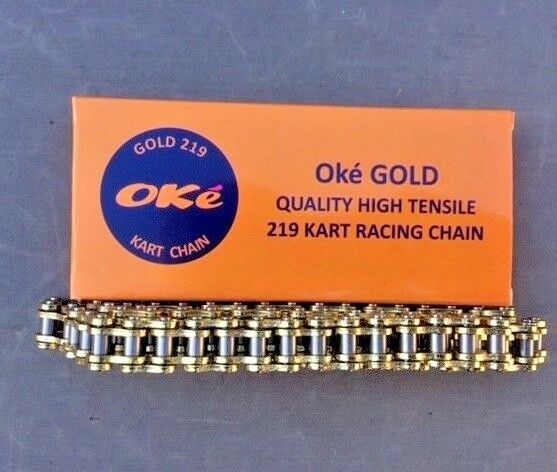 98 Link 219 Go Kart Chain Oke GOLD BEST PRICE/QUALITY ISO 9001 Certified Chain