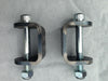 Pair Stub Axle Yokes for DIY Go Kart - Drift Trike - Trolley - Toylander