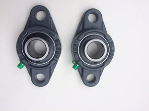 Pair 25mm Drift Trike/Bolt On Bearing Housing - Go Kart - Fits 25mm Axle